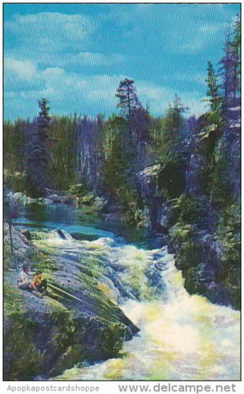Canada Aquasabon Falls North Shore Of Lake Superior Ontario