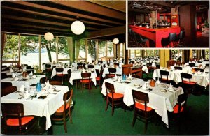 New York 1000 Islands Edgewood Resort Hotel & Motel Dining Room 1967