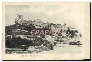 Postcard Old Old Town Vaison