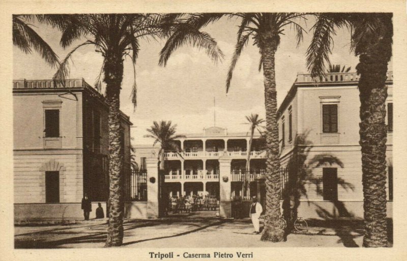 PC LIBYA, TRIPOLI, CINCENDIO DELL'OASI, Vintage Postcard (b40025)