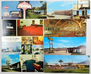 Big Lot 128 Postcards Souvenir Folders Foldouts USA Florida, CA, Texas, Hawaii