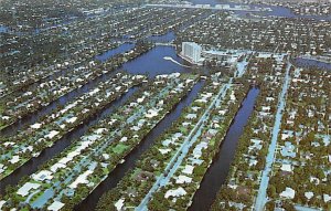 Venice of America Aerial View - Fort Lauderdale, Florida FL  