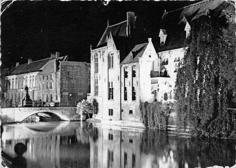 BR18086 Brugge illumination du Cuai du Rasaire  belgium