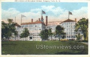 Home of Shredded Wheat - Niagara Falls, New York NY Postcard