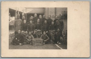 CHINA TIENTSEN TIANJIN MILITARY GROUP ANTIQUE REAL PHOTO POSTCARD RPPC