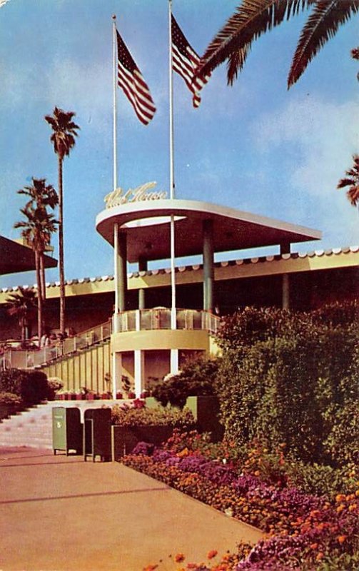 Club House Entrance Hollywood Park Race Track Inglewood California  