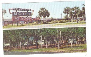 Westgate Motel And Campground, Perry, Florida, 40-60´s