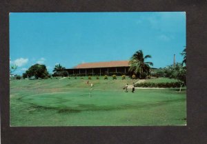 CUBA US Navy Naval Station Golf Course Golfing Guantanamo Bay Military Postcard