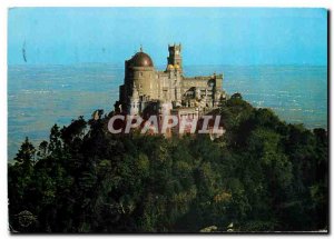 Postcard Modern Sintra Portugal National Palace of Pena