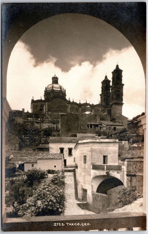 Taxco Gro Mexico Castle Buildings Postcard