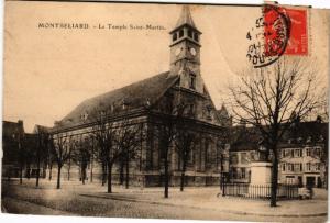 CPA MONTBÉLIARD - Le Temple St-MARTIN (486766)