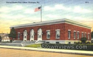 US Post Office, Sunbury - Pennsylvania
