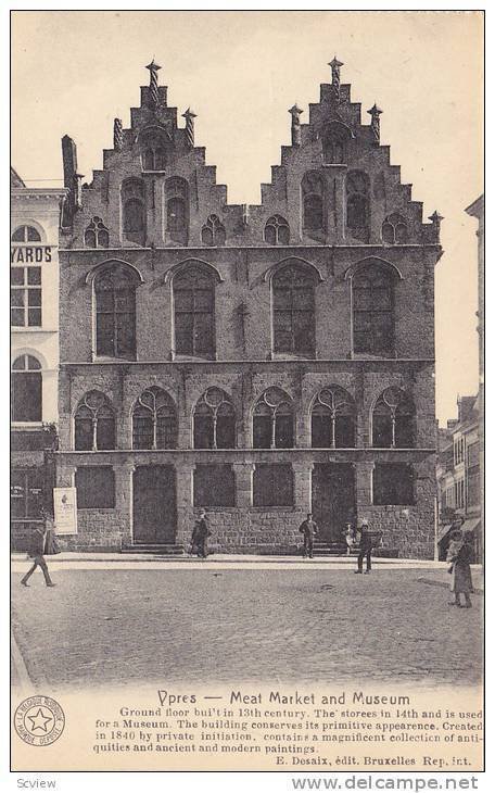 Ypres , Belgium , 00-10s ; Meat Market & Museum