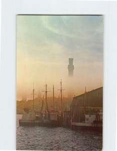 Postcard The Pilgrim Monument Provincetown Cape Cod Massachusetts USA