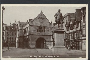 Shropshire Postcard - The Square, Shrewsbury      RS7011