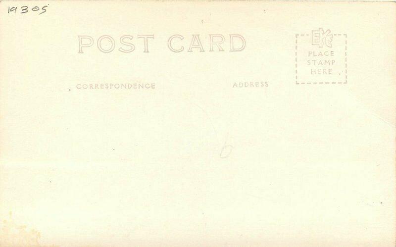 Automobile California Nevada State Line 1930s RPPC Photo #508 Postcard 11195