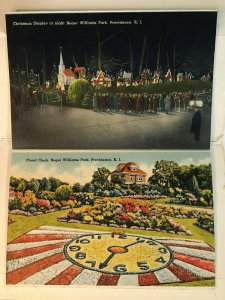 Vintage Postcard 1930-1945 Souvenir Folder Roger Williams Park Providence RI