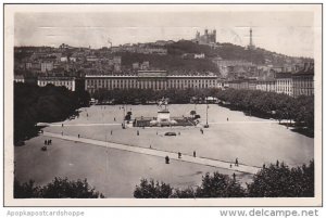 France Lyon Place Bellecour Vue d'ensemble 1956 Photo