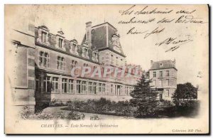 Postcard Old Chartres Normal School Institutrices