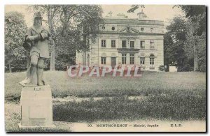 Old Postcard Montmorency Mayor frontage