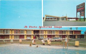 AR, Bald Knob, Arkansas, Americana Motel, Swimming Pool, Aurora PC No 11,661A