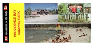 Providence Bay Camping Park, Manitoulin Island Ontario, Fishing Lake Advertising