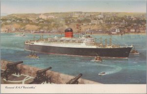 Postcard Ship Cunard RMS Carinthia