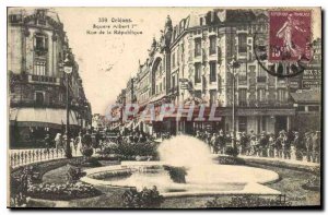 Postcard Old Orleans Square Albert I Rue de la Republique