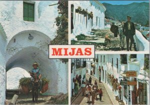 Spain Postcard - Mijas, Málaga, Costa Del Sol, Andalusia  RR17525