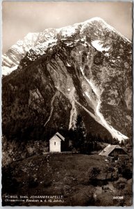 PURGG Stmk Johanniskapelle Romanische Fresken Austria Real Photo Postcard