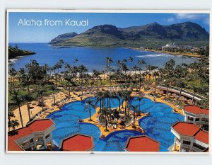 Postcard The Westin Kauai at Kauai Lagoon, Aloha from Kauai, Hawaii