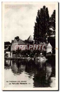 Old Postcard Thonon les Bains Wearing fishermen