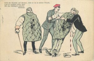 Studentika Germany Heidelberg fencing scool students caricatures 1907