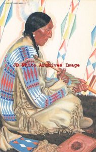 Winold Reiss, Native American Blackfeet Indian, Chief Sundance, Great Northern