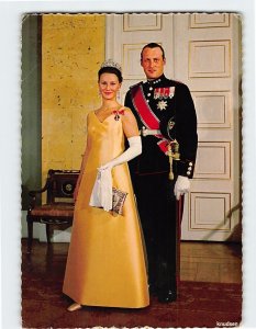 Postcard The Crown Princess and Crown Prince of Norway