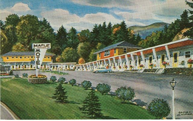 Maple Center Motel St Johnsbury VT Artist Sascha Maurer