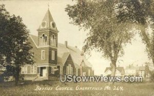 Real Photo, Baptist Church in Cherryfield, Maine