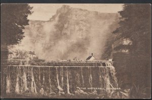 Somerset Postcard - The Waterfall, Cheddar    RT667