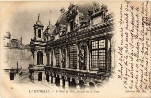 CPA La ROCHELLE Hotel de Ville. Facade sur la Cour (666745)