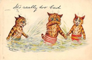 Series 956 Artist Louis Wain 1903 some corner wear light wear on left top edg...