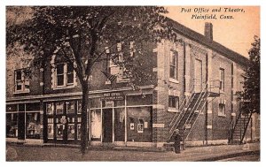 Connecticut  Plainfield  Post office and Theatre