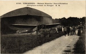 CPA VINCENNES Maison Blanche. Parc d'Aviation. Aeroplane (509509)