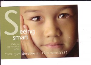Seeing Smart, Optometrist Reminder Postcard, Halifax, Nova Scotia
