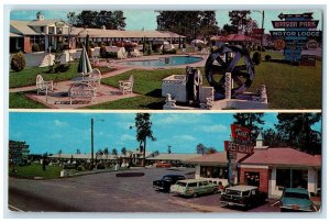 1960 Mansion Park Motor Lodge Junction Santee South Carolina SC Vintage Postcard