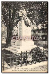 Pouliguen Old Postcard Monument to the dead children Pouliguen for the Father...