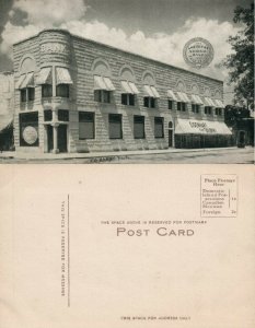 FRANKFORT IN AMERICAN NATIONAL BANK & EISENHART FINE TAILORING ANTIQUE POSTCARD