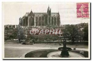 Old Postcard La Douce France Metz Moselle La Cathedrale