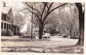 Iowa Fort Des Moines Officers Quarters Real Photo