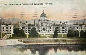 Canada, British Columbia, Victoria, Parliament Buildings, Warwick Brothers 6005