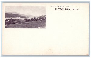 Alton Bay New Hampshire NH Postcard Souvenir Exterior View c1898 Vintage Antique